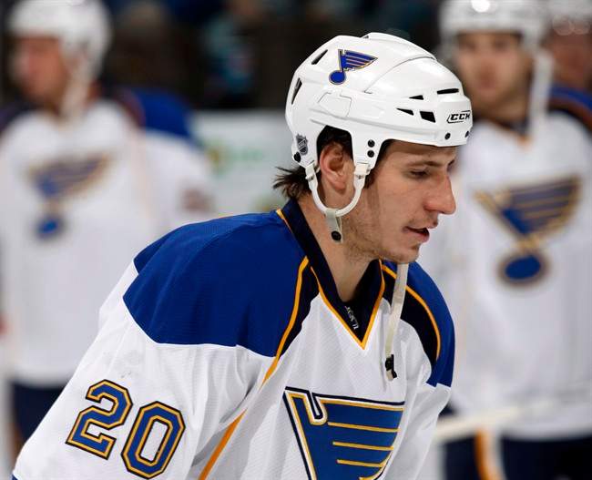 Alex Steen has 22 goals and 14 assists in 33 games this season.