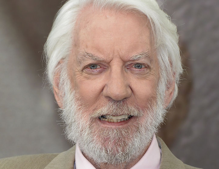 Donald Sutherland, pictured in June 2013.