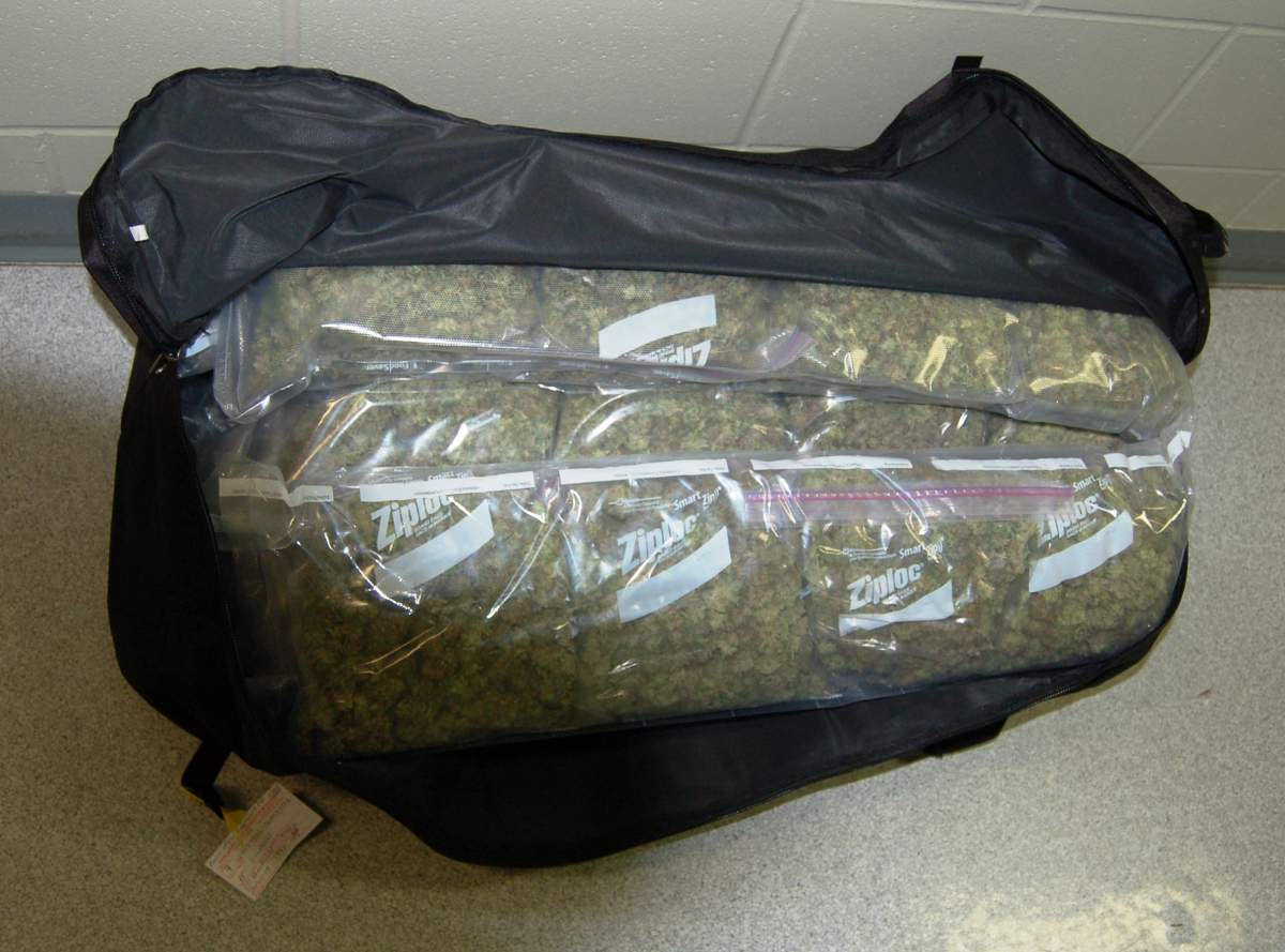 Burning traffic stop results in major Vernon drug bust - image