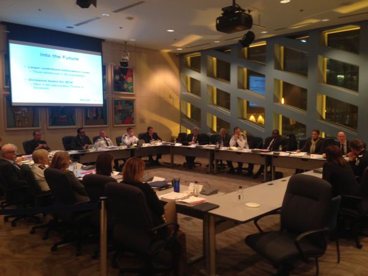 Edmonton Police Commission meeting Thursday, November 21, 2013.
