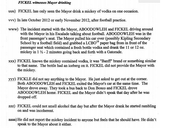 Mayor under surveillance: Highlights from the latest Rob Ford documents - image