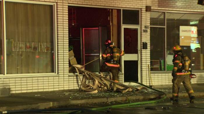 The cause of the fire is not known, but there's about 250,000 dollars in damages.