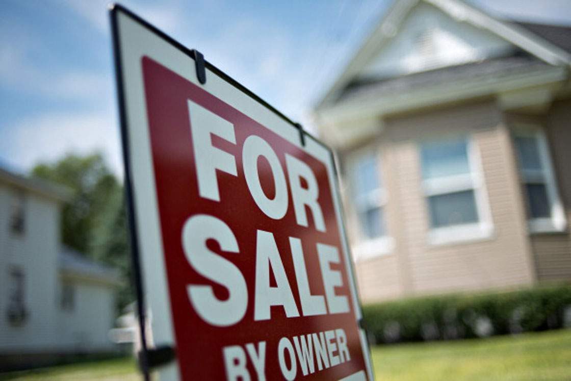 A home price index shows prices gained 0.1 per cent in October. 