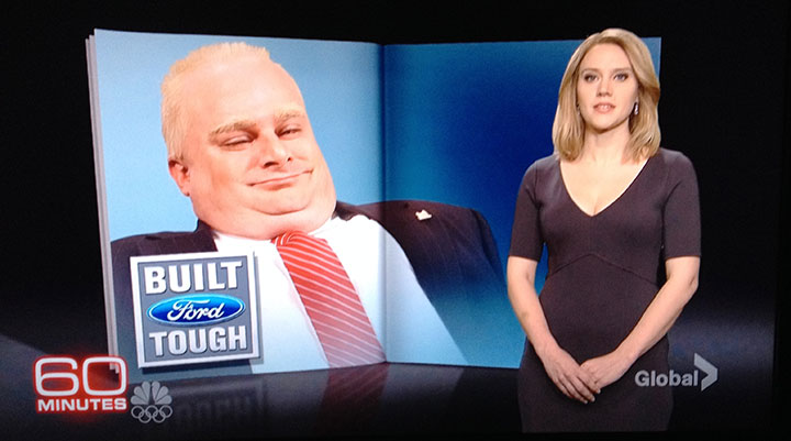‘Saturday Night Live’ parodies Rob Ford and ’60 Minutes.’