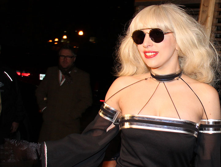 Lady Gaga , pictured in Toronto on Nov. 18, 2013.
