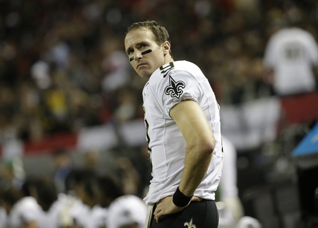 Quarterback Drew Brees is sticking around with the New Orleans Saints.