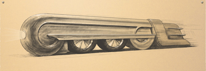 Screenshot of Google’s Raymond Loewy Doodle.