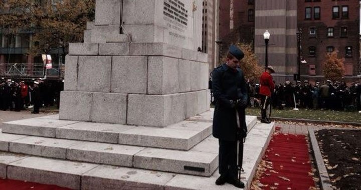 Remembrance Day ceremony to be held at Grand Parade in Halifax