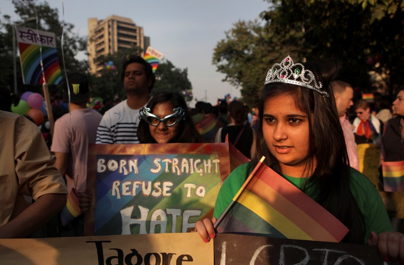 Gay rights activists march in India - National | Globalnews.ca
