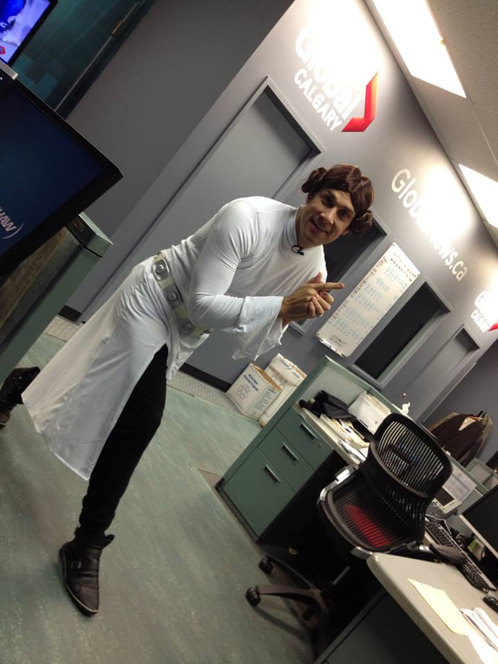 Happy Halloween! Look at our lovely Jordan Witzel as Princess Leia! October 31.