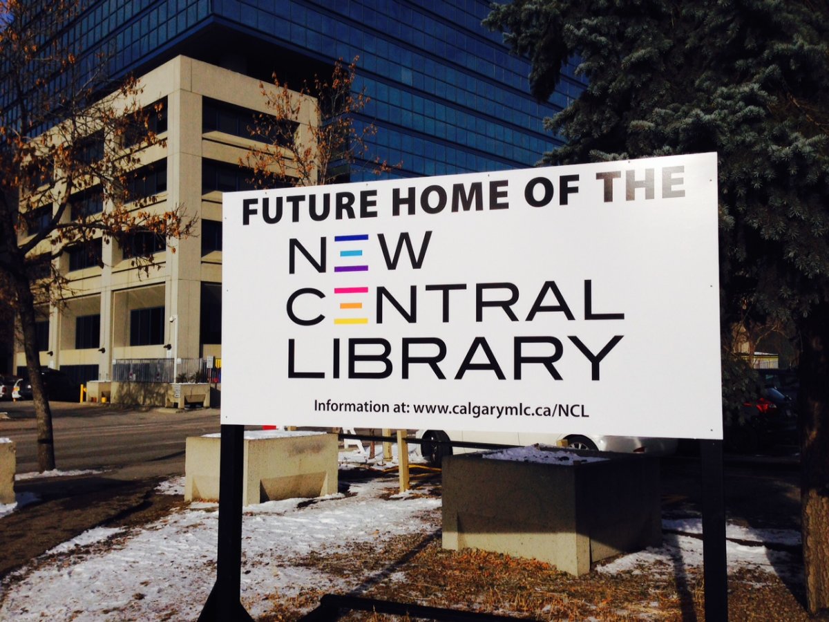 Calgary's new Central Library is expected to open in the East Village in 2018.