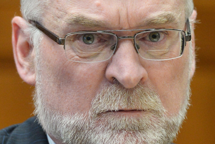 Auditor General Michael Ferguson appears at a commons public accounts committee on Parliament Hill in Ottawa on Monday, Nov. 18, 2013.