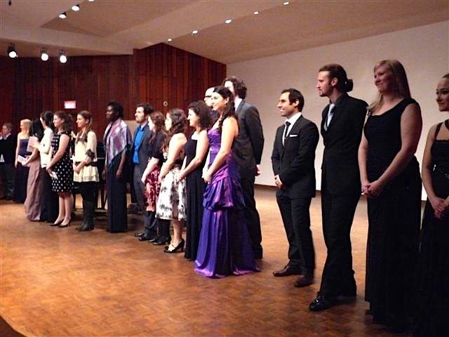 Last year's auditions .
