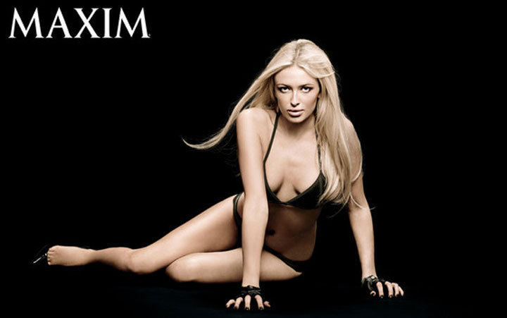 Paulina Gretzky appears in the December issue of 'Maxim.'.