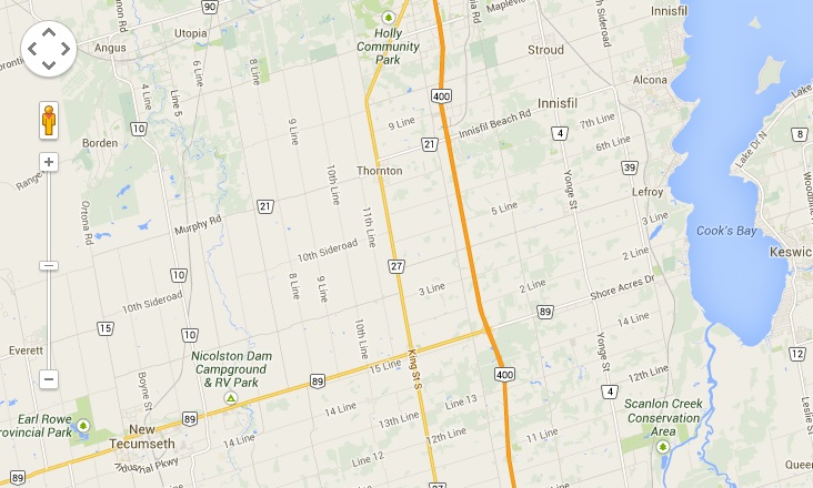 Ontario Provincial Police told Global News that all northbound lanes of Highway 400 north of Highway 89 have been closed to deal with the accident.