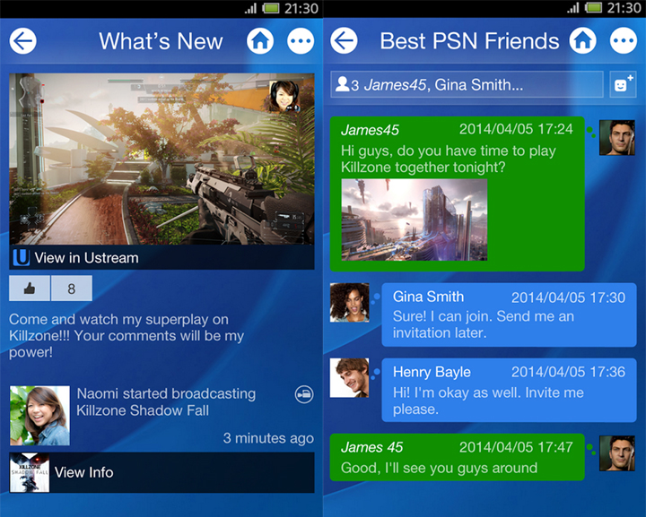 App screenshots via Google Playstore.