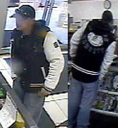 Surveillance photos of poppy theft suspect; Supplied by the Edmonton Police Service