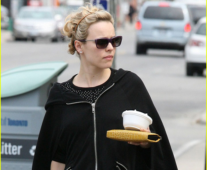 Rachel McAdams, pictured near her Toronto home in 2010.
