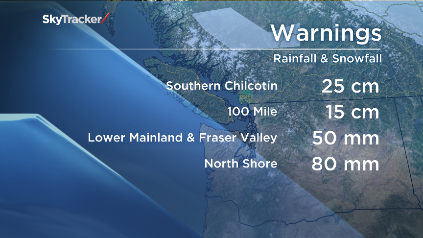 Storm On Its Way: Southern B.C., Brace For Rain And Snow In Higher ...