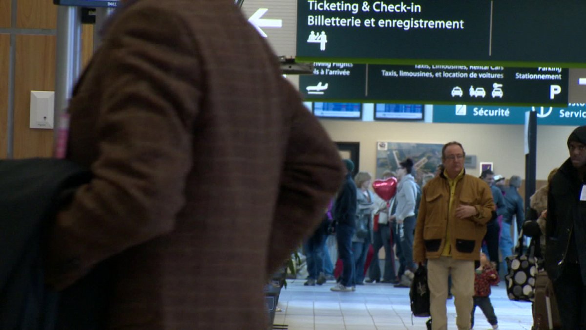Outbound passenger traffic at Regina International Airport was 400-500 more on Monday than any day in the last three years, according to officials.