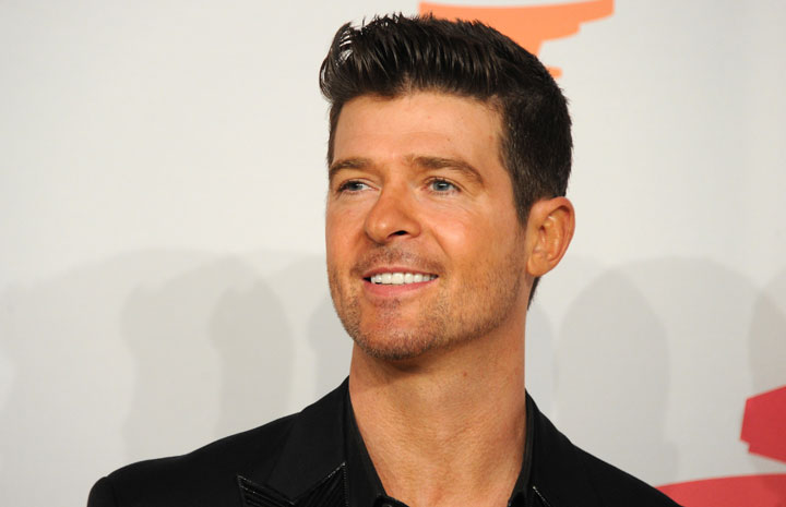 Robin Thicke, pictured in November 2013.
