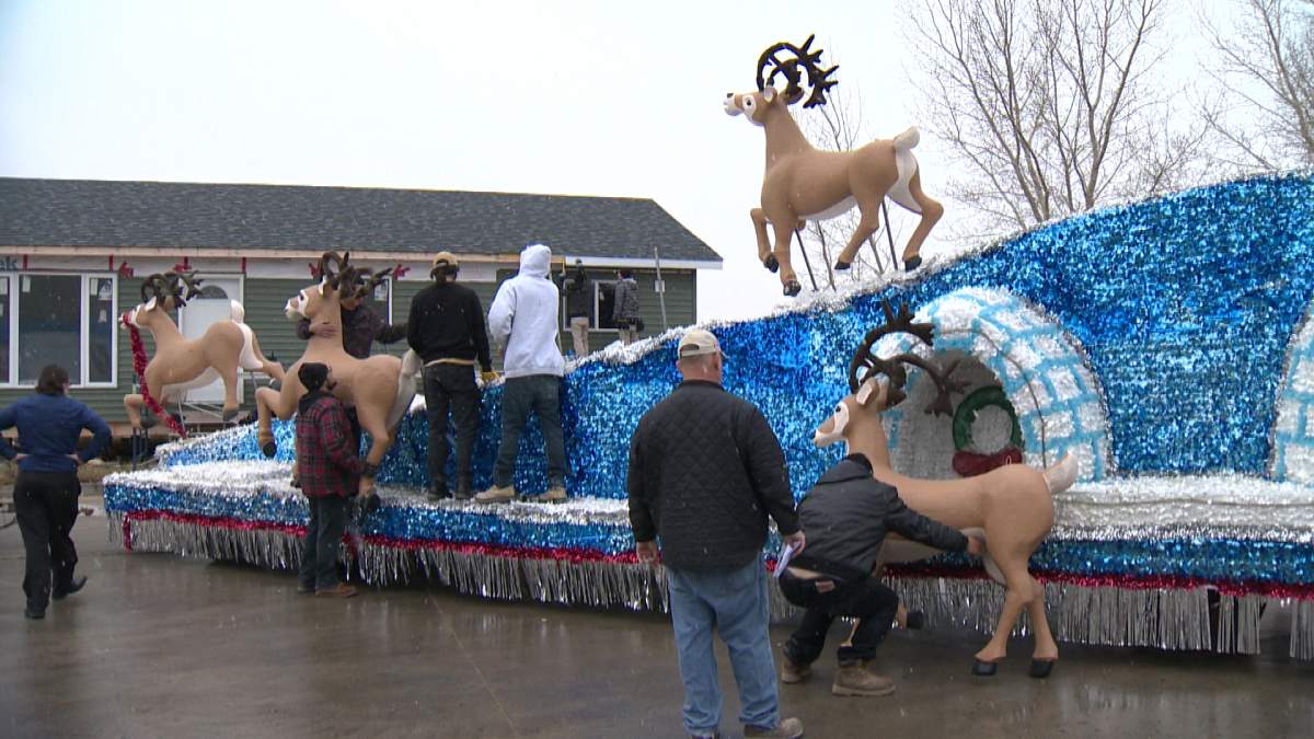 Santa Claus is coming to Winnipeg.