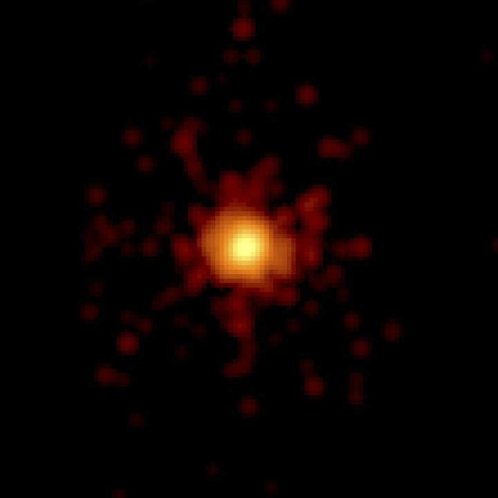 A 0.1-second exposure taken by Swift’s X-Ray Telescope at 3:50 a.m. EDT on April 27, 2013.