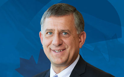 Conservative candidate Ted Falk has won the federal byelection in the Manitoba riding of Provencher, easily defeating Liberal rival Terry Hayward.