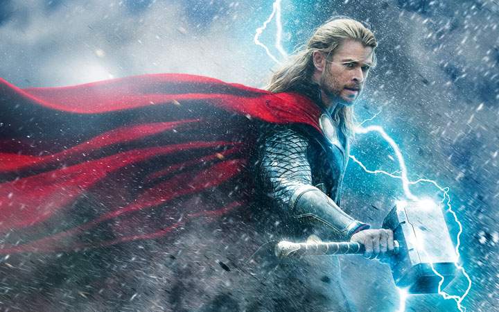 Chris Hemsworth stars in 'Thor: The Dark World.'.