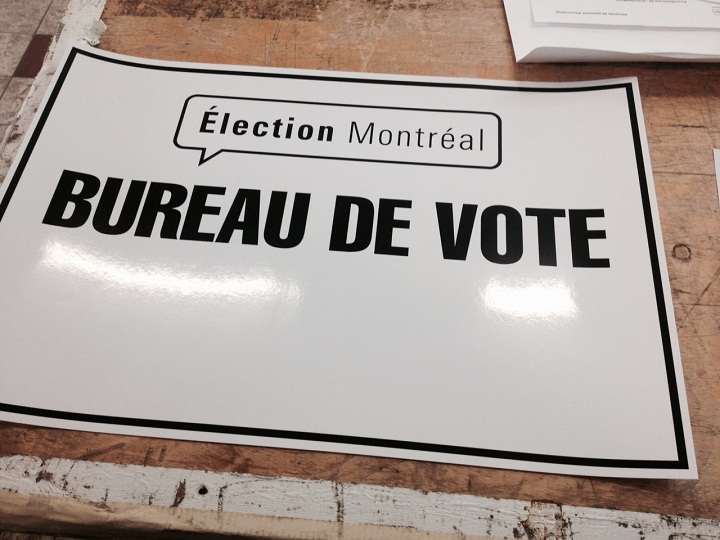 Montrealers head to the polls on November 3, 2013.