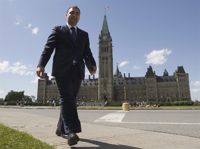 Dimitri Soudas in Ottawa, June 1, 2011. THE CANADIAN PRESS/Adrian Wyld.