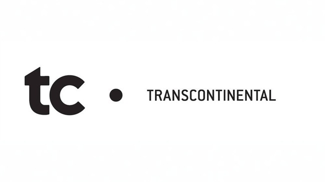 The corporate logo of Transcontinental Inc. 