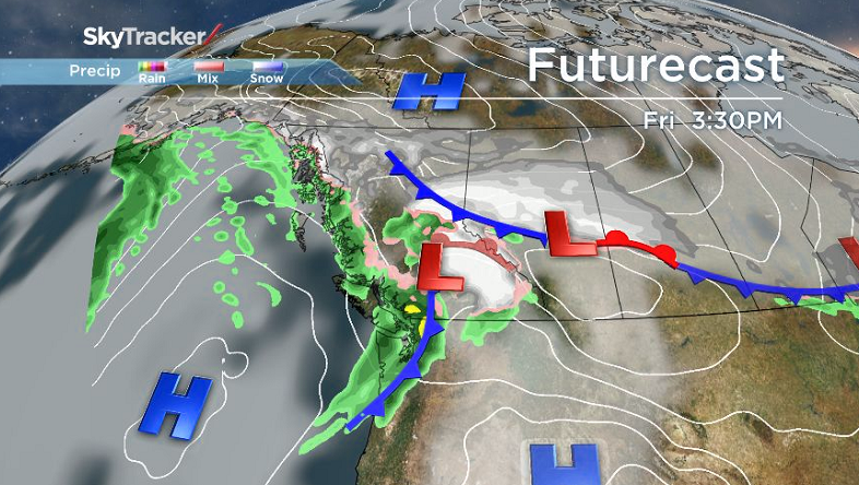 Rain/Snow Friday Afternoon - image