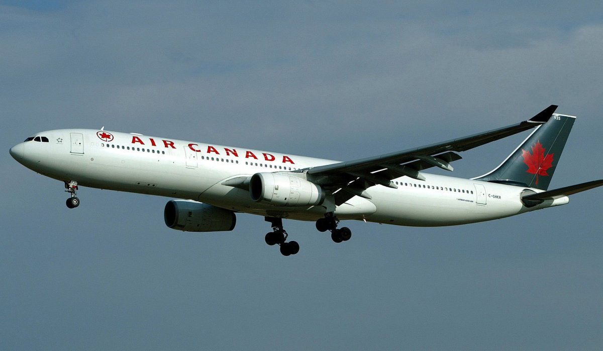 File photo - An Air Canada Airbus A330.
