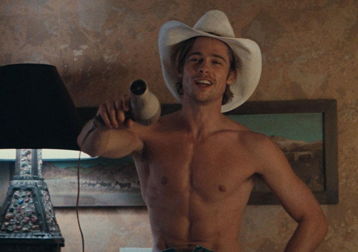 Brad Pitt in a scene from 1991’s ‘Thelma & Louise.’