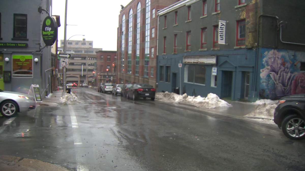 At 2:30 a.m. on Sunday, a 28-year-old man from Dartmouth was found severely beaten at the intersection of Blower Street and Argyle Street.