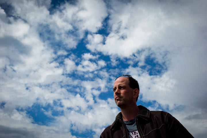 Brian Alexander, of Kamloops, B.C., is seen after an interview with The Canadian Press in White Rock, B.C., on Monday August 26, 2013. Alexander is a self-proclaimed Freeman-on-the-Land and one of a growing number of Canadian followers of the so-called "sovereign citizen" or "Natural Persons" movement. 