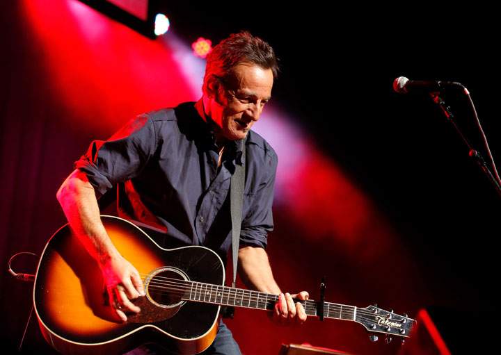 Bruce Springsteen, pictured in November 2013.