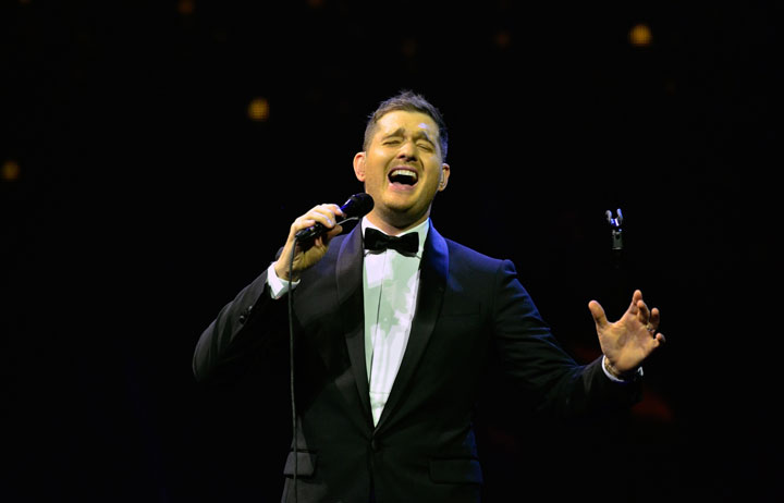 Michael Buble, pictured in September 2013.