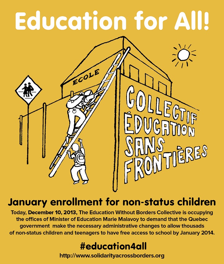 Protest over free education for all Quebec children ends peacefully - image