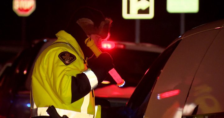 新年前夕，加拿大皇家骑警提醒公众规划安全回家的方法
