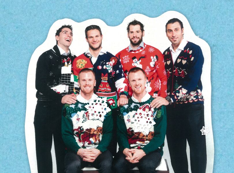 Vancouver Canucks NHL Team HoHoHo Mickey Funny Christmas Gift Men And Women  Ugly Christmas Sweater - Freedomdesign