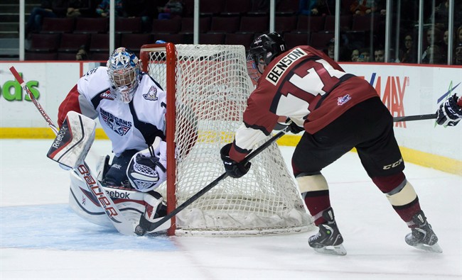 Eric Comrie Winnipeg Jets WHL NHL hockey