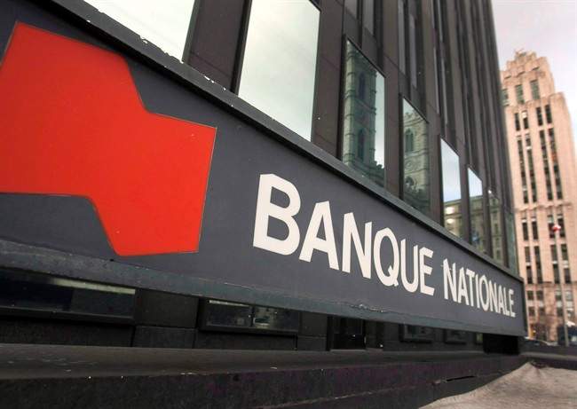 A branch of the National Bank is shown on December 8, 2011, in Montreal. 