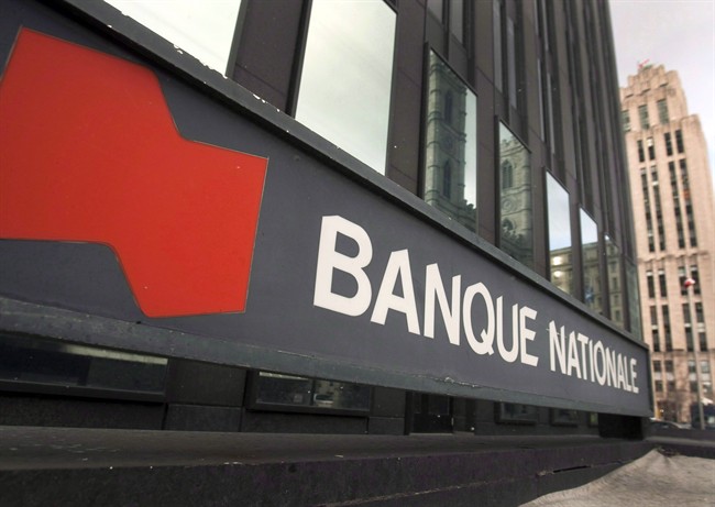 A branch of the National Bank is shown on December 8, 2011, in Montreal. 
