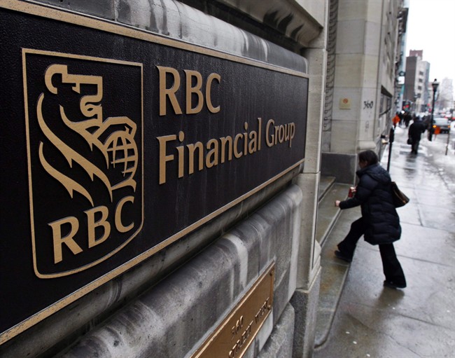 A Royal Bank of Canada branch in Old Montreal is pictured, Feb. 26, 2009. 
