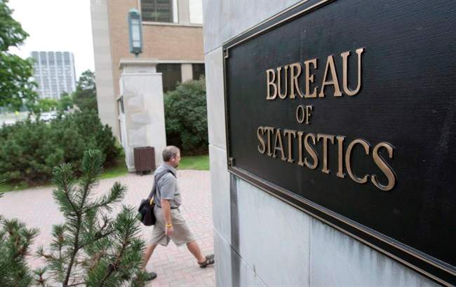 An employee make his way to work at Statistics Canada in Ottawa on July 21, 2010. THE CANADIAN PRESS/Sean Kilpatrick.