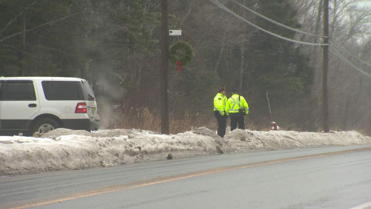 Around 5 p.m. on Saturday, a pedestrian was hit in the 900 block of Highway 2 in Elmsdale.