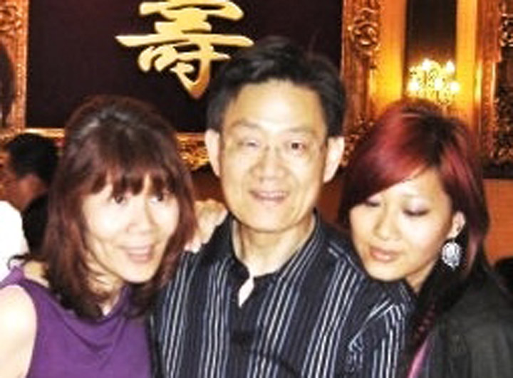 Josephine Siu (left), Joseph Siu (centre), and Serena Siu (right).