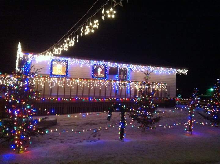 Winnipeg Christmas lights holidays